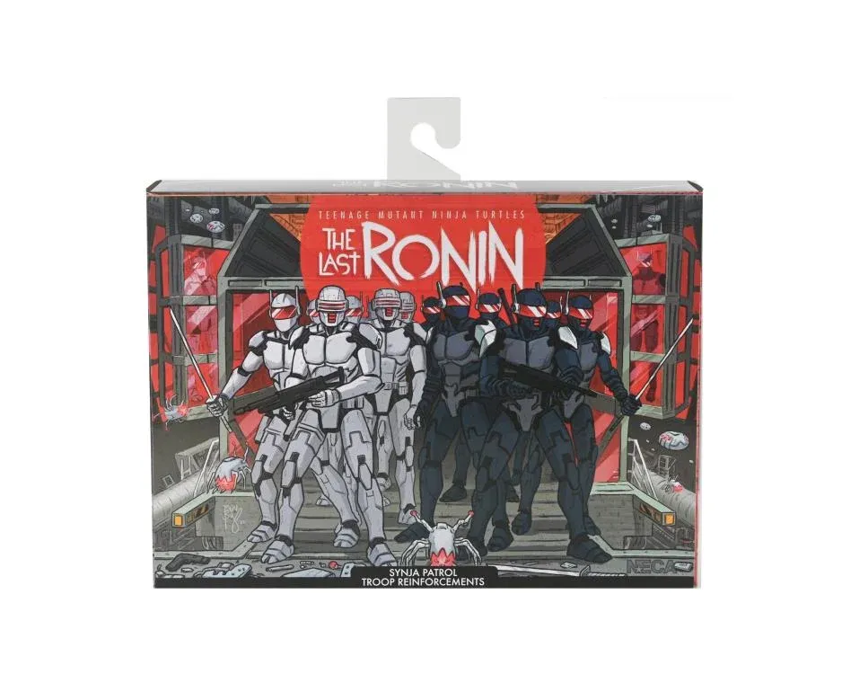 NECA TMNT Teenage Mutant Ninja Turtles Synja Robots Action Figure Two-Pack (The Last Ronin) NECA TMNT Teenage Mutant Ninja Turtles Synja Robots Action Figure Two-Pack (The Last Ronin)