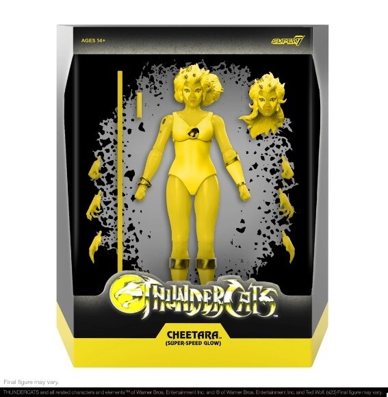 ***DAMAGED BOX*** Super7 Thundercats ULTIMATES! Cheetara (Glow) Comics and Cocktails UK EXCLUSIVE ***DAMAGED BOX*** Super7 Thundercats ULTIMATES! Cheetara (Glow) Comics and Cocktails UK EXCLUSIVE