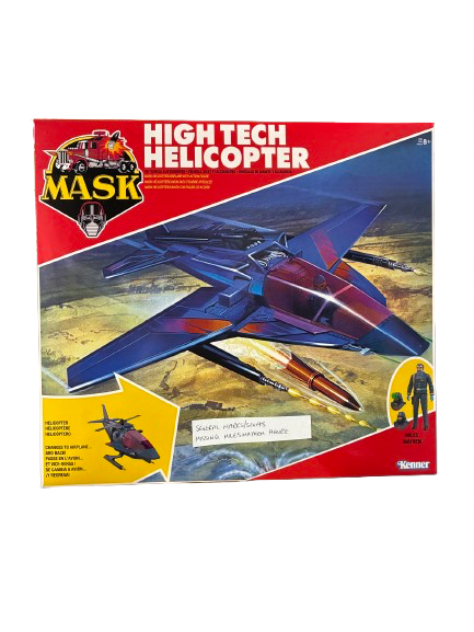 ***SEVERAL MARKS/SCUFFS & MISSING MILES FIGURE*** The Loyal Subjects MASK High Tech Helicopter Transforming Vehicle (Stealth Helicopter / Jet Fighter) with Action Figure (M.A.S.K) ***SEVERAL MARKS/SCUFFS & MISSING MILES FIGURE*** The Loyal Subjects MASK High Tech Helicopter Transforming Vehicle (Stealth Helicopter / Jet Fighter) with Action Figure (M.A.S.K)