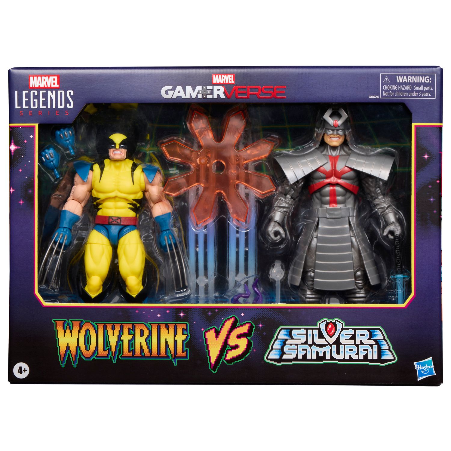***OPENED / COMPLETE*** Marvel Legends Gamerverse Wolverine vs Marvel's Silver Samurai 2 Pack