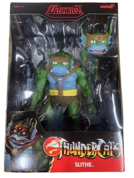 ***DAMAGED BOX*** Super7 Thundercats Wave 3 Ultimate Slithe Figure ***DAMAGED BOX*** Super7 Thundercats Wave 3 Ultimate Slithe Figure