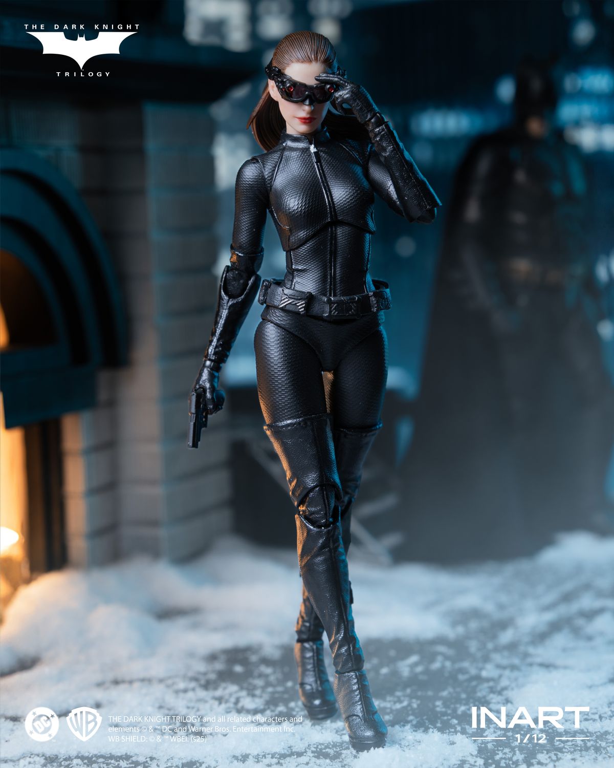 ***DAMAGED BOX*** QUEEN STUDIOS INART Catwoman (The Dark Knight Rises) 1/12 Action Figure