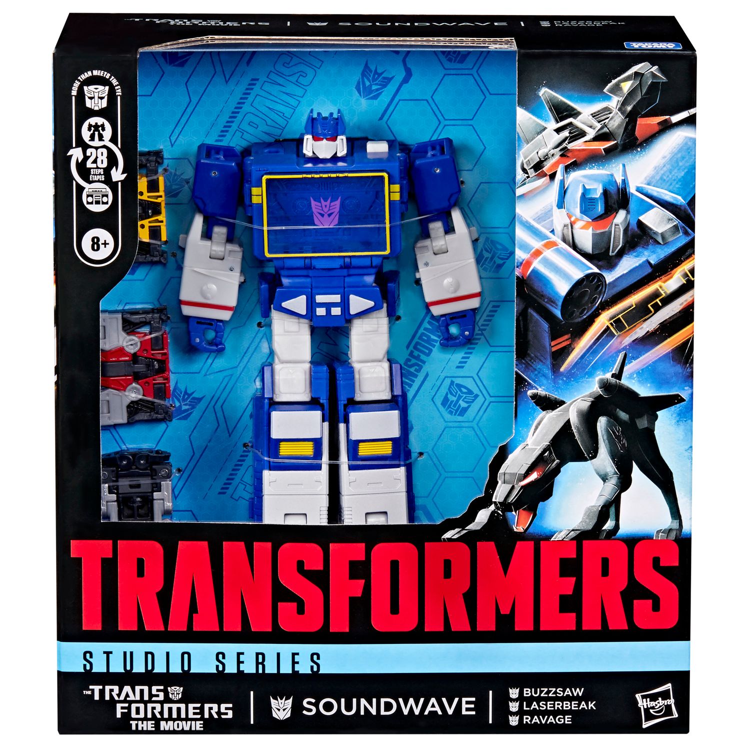 ***DAMAGED BOX*** Transformers Studio Series The Transformers: The Movie Leader Class Soundwave Action Figure
