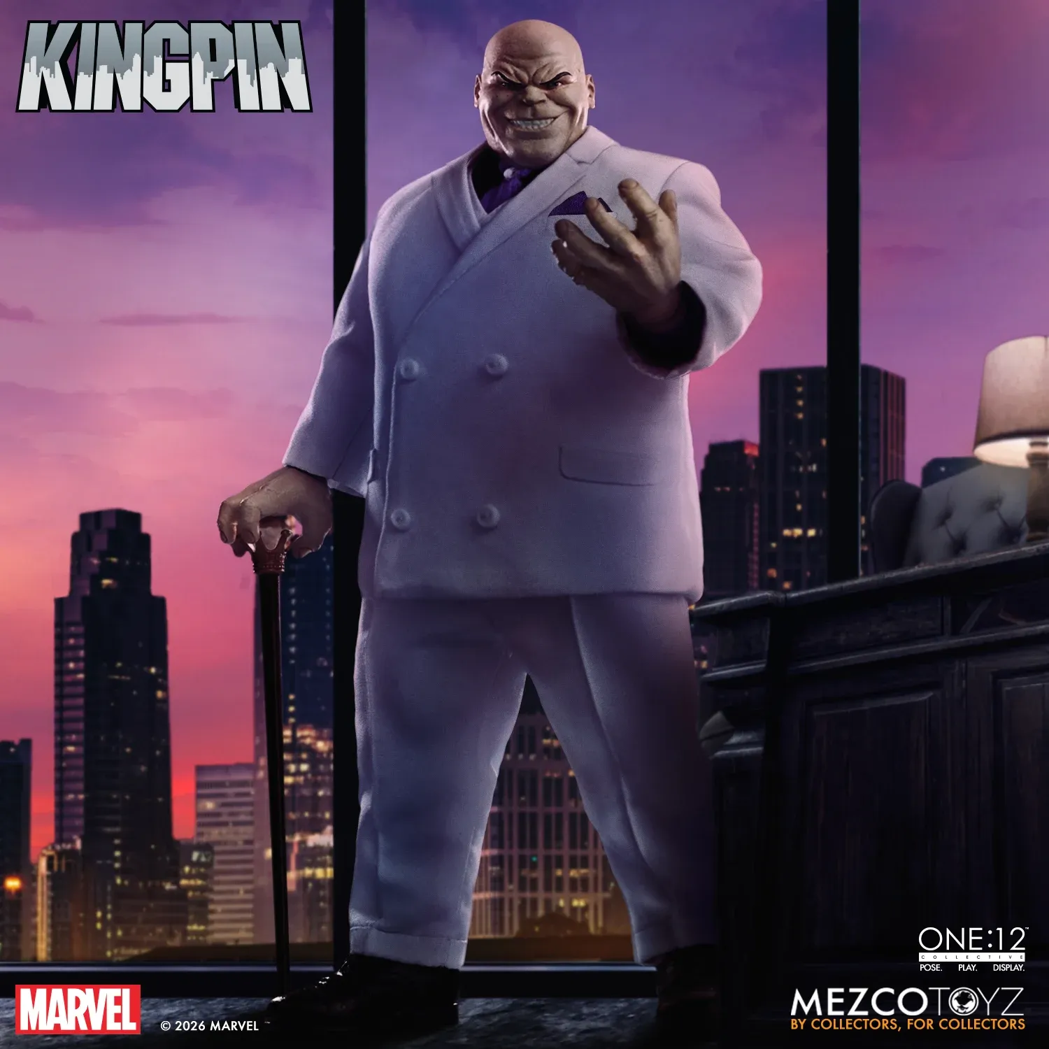 **PRE ORDER** MEZCO ONE:12 COLLECTIVE Marvel's The Kingpin Action Figure