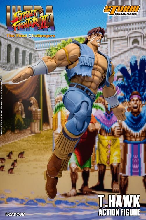 ***DAMAGED PACKAGING*** STORM COLLECTIBLES Ultra Street Fighter II: The Final Challengers T. Hawk 1/12 Scale Action Figure ***DAMAGED PACKAGING*** STORM COLLECTIBLES Ultra Street Fighter II: The Final Challengers T. Hawk 1/12 Scale Action Figure