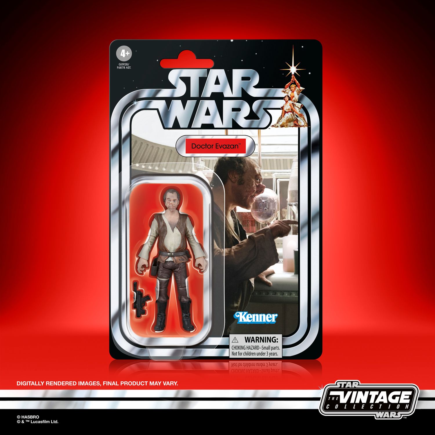 ***DAMAGED CARD / BUBBLE*** Star Wars The Vintage Collection 3.75 ***DAMAGED CARD / BUBBLE*** Star Wars The Vintage Collection 3.75" Doctor Evazan (A New Hope)