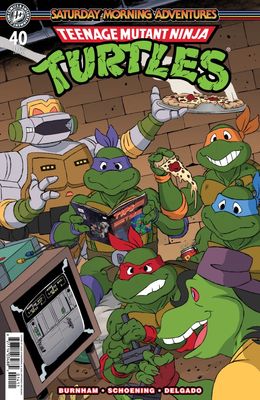TMNT SATURDAY MORNING ADVENTURES #40 CVR A DAN SCHOENING IDW COMICS (26th August 2026) TMNT SATURDAY MORNING ADVENTURES #40 CVR A DAN SCHOENING IDW COMICS (26th August 2026)