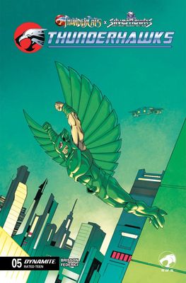 THUNDERCATS X SILVERHAWKS THUNDERHAWKS #5 CVR B SHALVEY VAR DYNAMITE COMICS (26th August 2026) THUNDERCATS X SILVERHAWKS THUNDERHAWKS #5 CVR B SHALVEY VAR DYNAMITE COMICS (26th August 2026)
