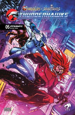 THUNDERCATS X SILVERHAWKS THUNDERHAWKS #5 CVR A COUSENS DYNAMITE COMICS (26th August 2026) THUNDERCATS X SILVERHAWKS THUNDERHAWKS #5 CVR A COUSENS DYNAMITE COMICS (26th August 2026)