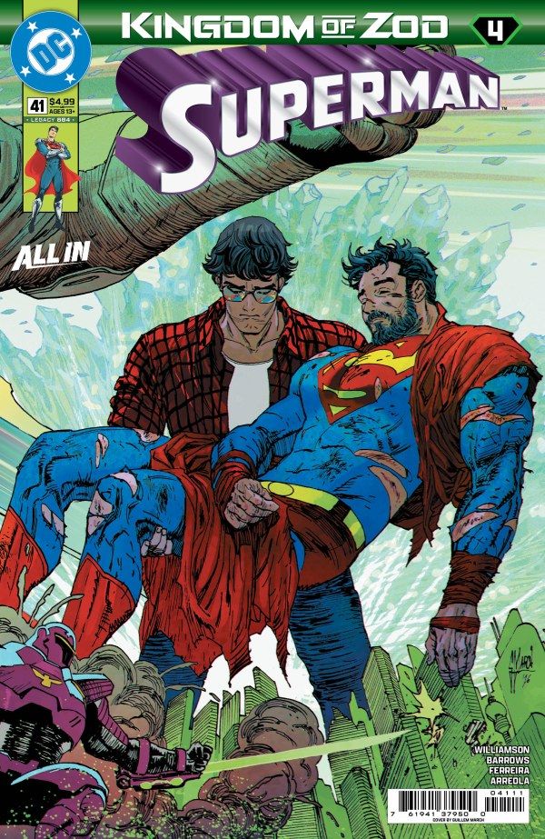 SUPERMAN #41 CVR A GUILLEM MARCH DC COMICS (26th August 2026) SUPERMAN #41 CVR A GUILLEM MARCH DC COMICS (26th August 2026)
