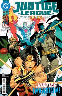 JUSTICE LEAGUE UNLIMITED #22 CVR A DAN MORA DC COMICS (26th August 2026) JUSTICE LEAGUE UNLIMITED #22 CVR A DAN MORA DC COMICS (26th August 2026)