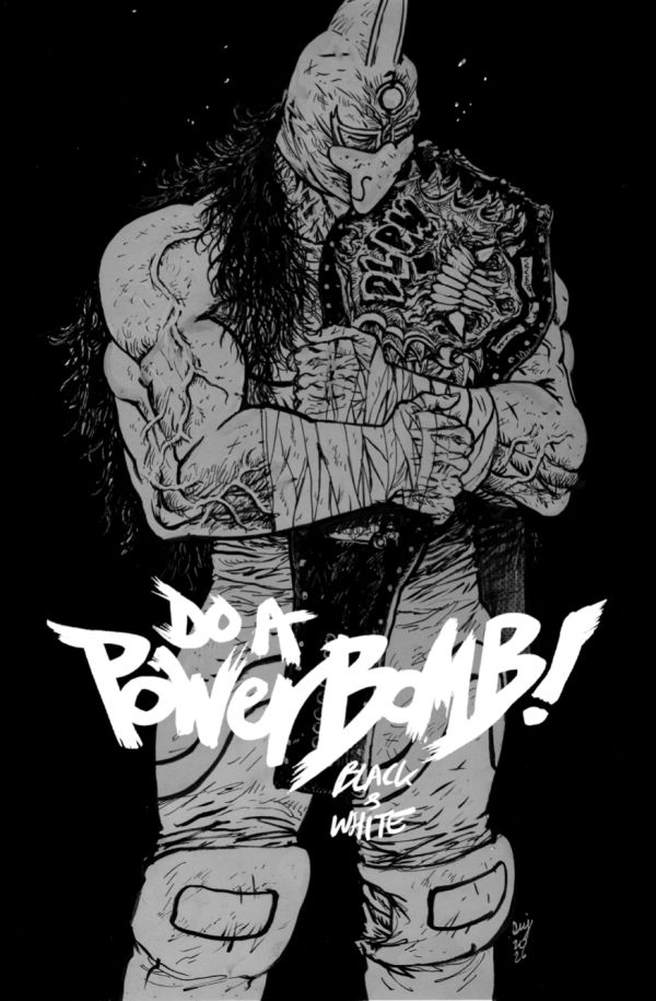 DO A POWERBOMB BLACK AND WHITE #2 CVR A DW JOHNSON IMAGE COMICS (26th August 2026) DO A POWERBOMB BLACK AND WHITE #2 CVR A DW JOHNSON IMAGE COMICS (26th August 2026)