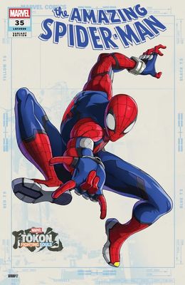 AMAZING SPIDER-MAN #35 CVR C MARVEL TOKON FIGHTING SOULS VAR MARVEL COMICS (26th August 2026) AMAZING SPIDER-MAN #35 CVR C MARVEL TOKON FIGHTING SOULS VAR MARVEL COMICS (26th August 2026)