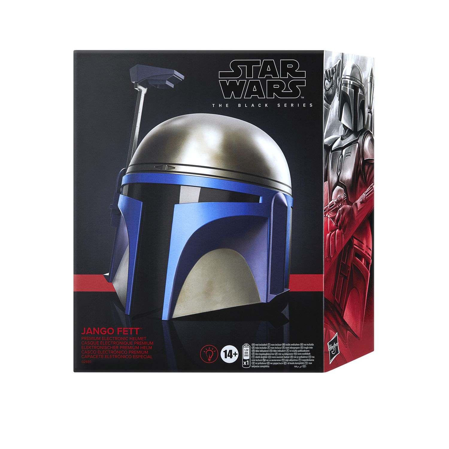 ***PRE ORDER*** Star Wars The Black Series - Star Wars: Attack of the Clones - Jango Fett Electronic Roleplay Helmet
