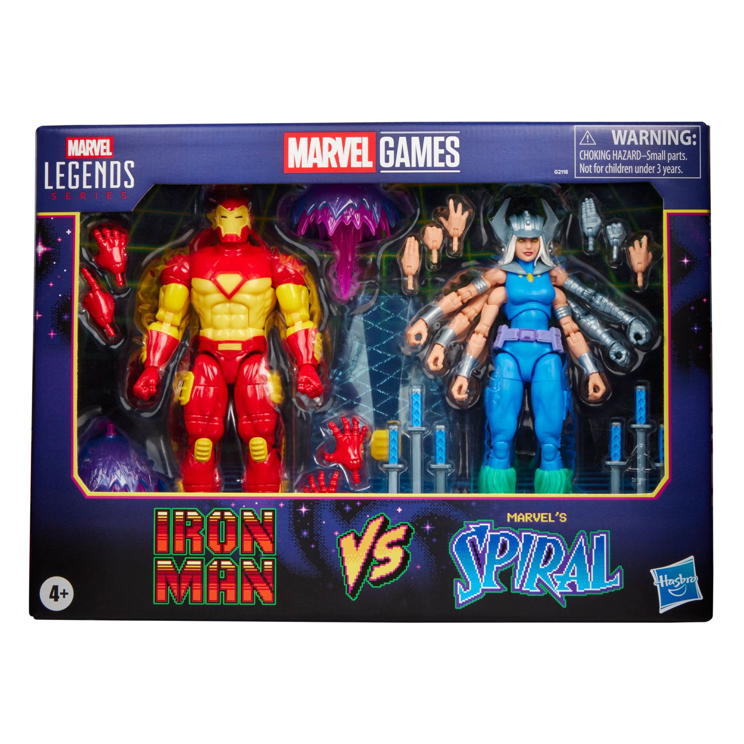 ***PRE-ORDER*** Marvel Legends Series Marvel Games - Iron Man vs Marvel's Spiral Action Figure Collectibles ***PRE-ORDER*** Marvel Legends Series Marvel Games - Iron Man vs Marvel's Spiral Action Figure Collectibles