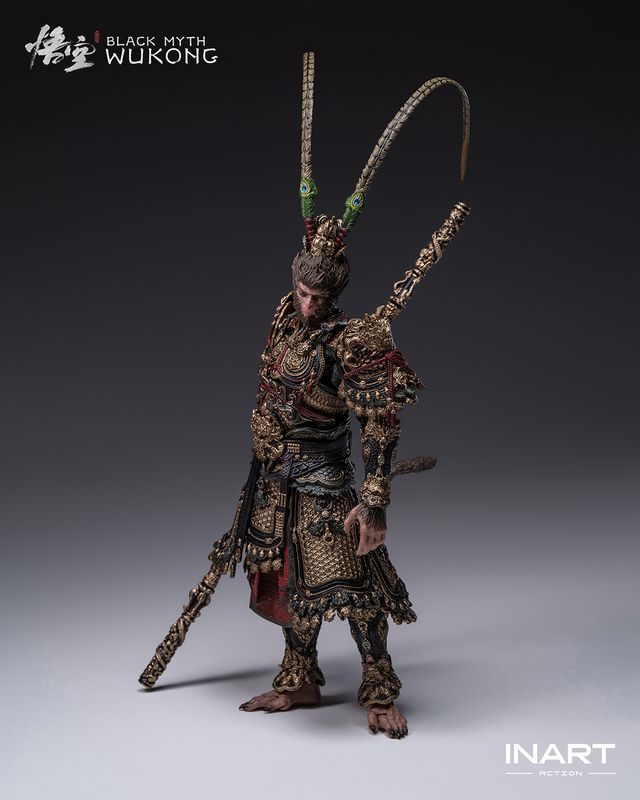 ***PRE-ORDER*** QUEEN STUDIOS INART 1/12 Scale Black Myth: Wukong - Great Sage Armour Set Action Figure ***PRE-ORDER*** QUEEN STUDIOS INART 1/12 Scale Black Myth: Wukong - Great Sage Armour Set Action Figure