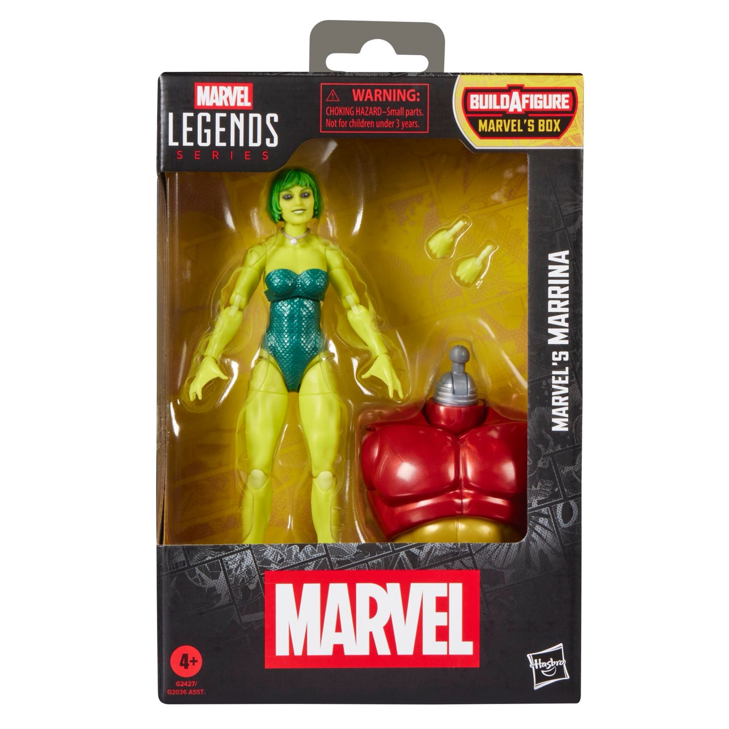 Marvel Legends Series Marvel's Marrina Alpha Flight Comics Action Figure Marvel Legends Series Marvel's Marrina Alpha Flight Comics Action Figure
