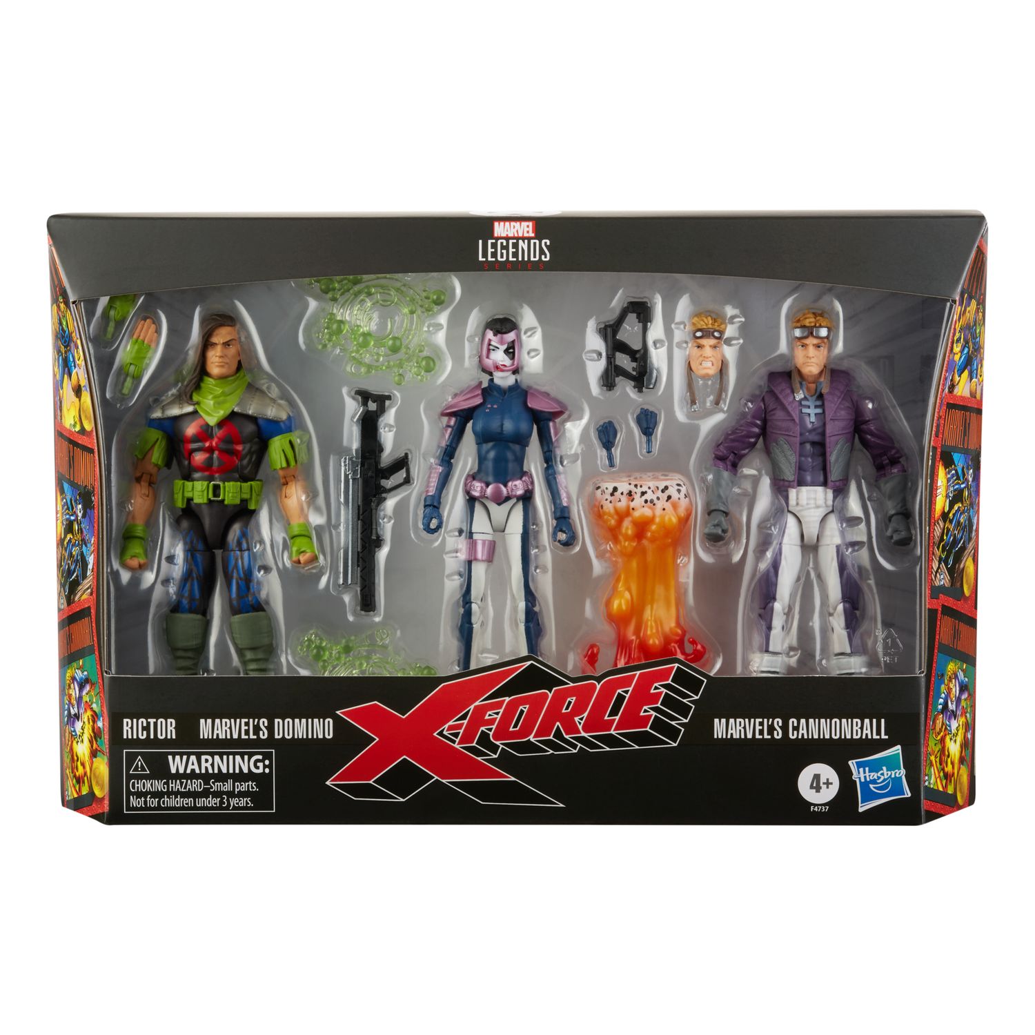 ***PRE ORDER*** Marvel Legends Series 6"X-Force Multipack, Includes Marvel’s Domino, Rictor, Marvel’s Cannonball,  Action Figure 2 Pack