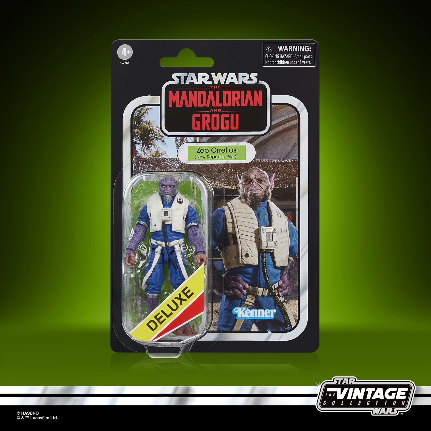 Star Wars The Vintage Collection 3.75 Inch -Star Wars: The Mandalorian and Grogu -Zeb Orrelios Action Figure