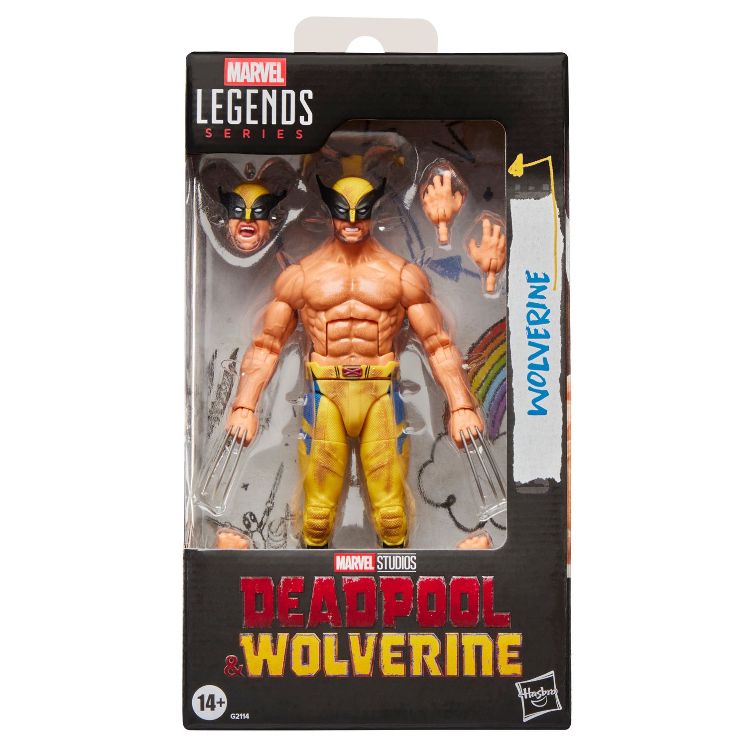 Marvel Legends 6 Marvel Legends 6" Marvel Studios' Deadpool & Wolverine Wolverine Topless Action Figure