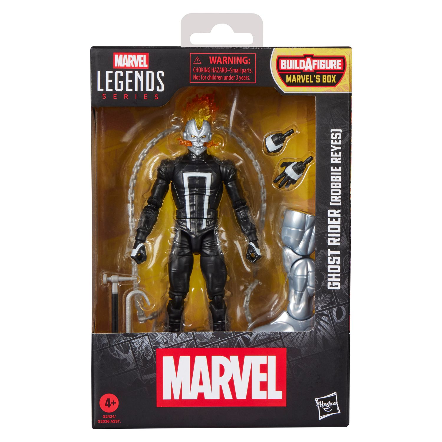 Marvel Legends Series Ghost Rider (Robbie Reyes) All-New Ghost Rider and Avengers Comics Action Figure Marvel Legends Series Ghost Rider (Robbie Reyes) All-New Ghost Rider and Avengers Comics Action Figure