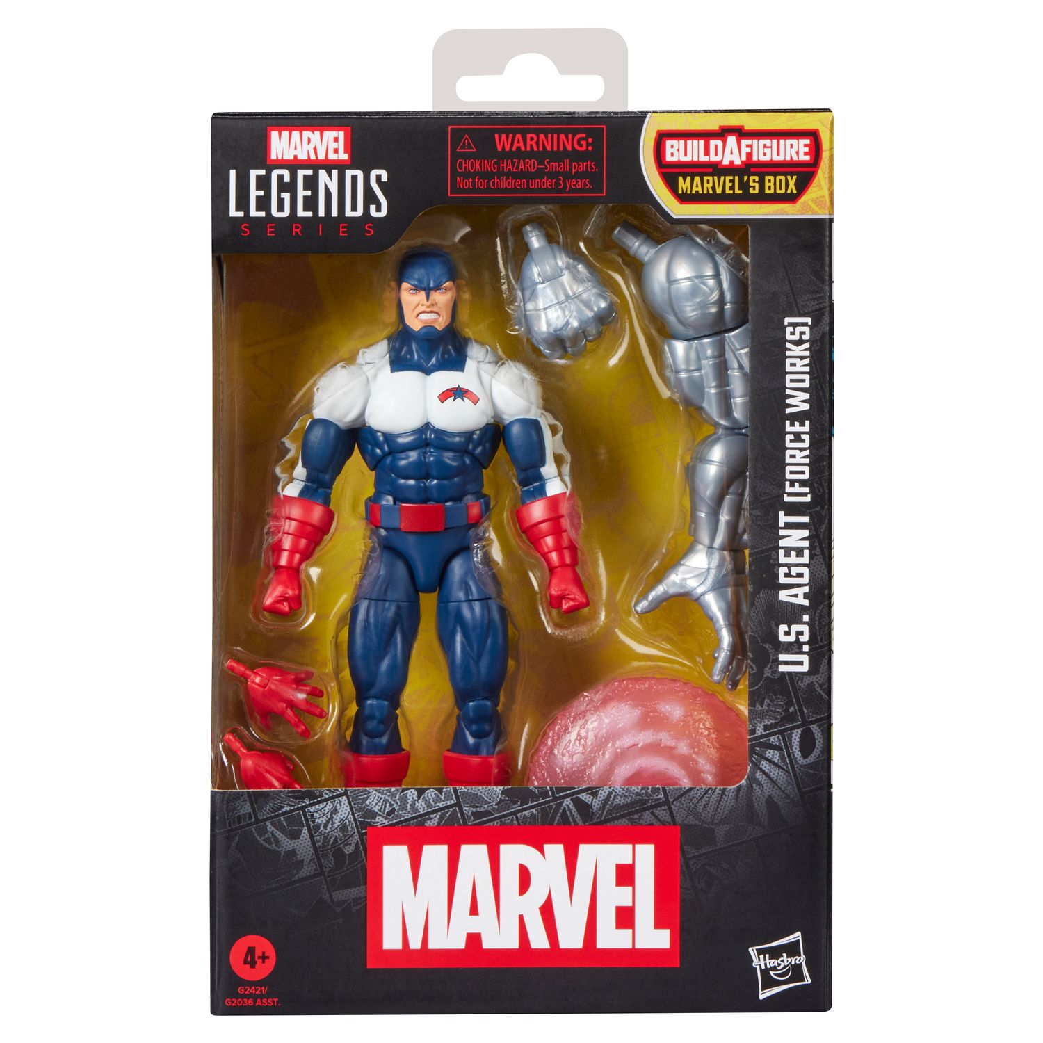 Marvel Legends Series U.S. Agent (Force Works) Avengers and Marvel Comics Action Figure Marvel Legends Series U.S. Agent (Force Works) Avengers and Marvel Comics Action Figure
