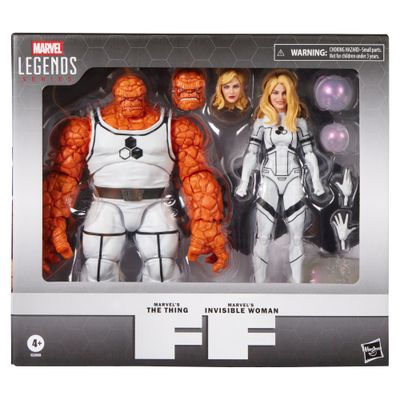 Marvel Legends Series 6" Future Foundation Marvel's Invisible Woman  and Thing Action Figure 2 Pack