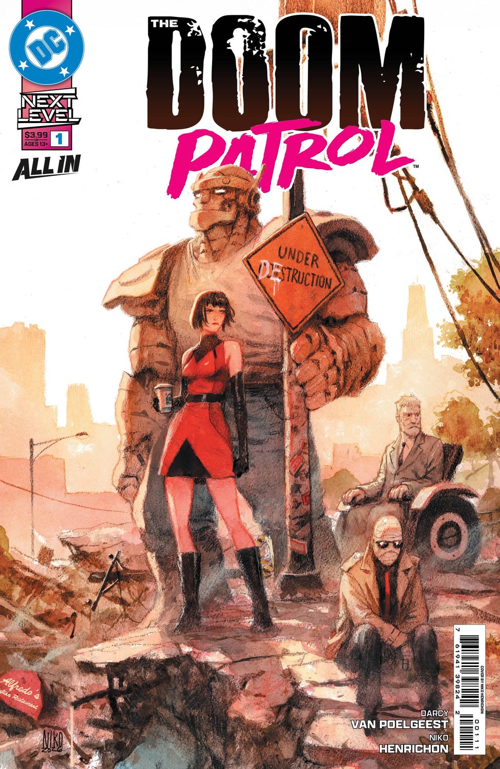 DOOM PATROL #1 CVR A NIKO HENRICHON DC COMICS (2nd September 2026) DOOM PATROL #1 CVR A NIKO HENRICHON DC COMICS (2nd September 2026)