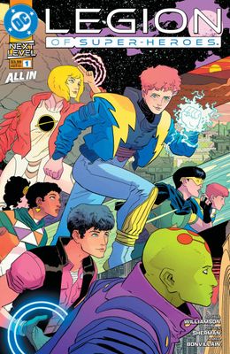 LEGION OF SUPER-HEROES #1 CVR A HAYDEN SHERMAN WRAPAROUND DC COMICS (2nd September 2026) LEGION OF SUPER-HEROES #1 CVR A HAYDEN SHERMAN WRAPAROUND DC COMICS (2nd September 2026)