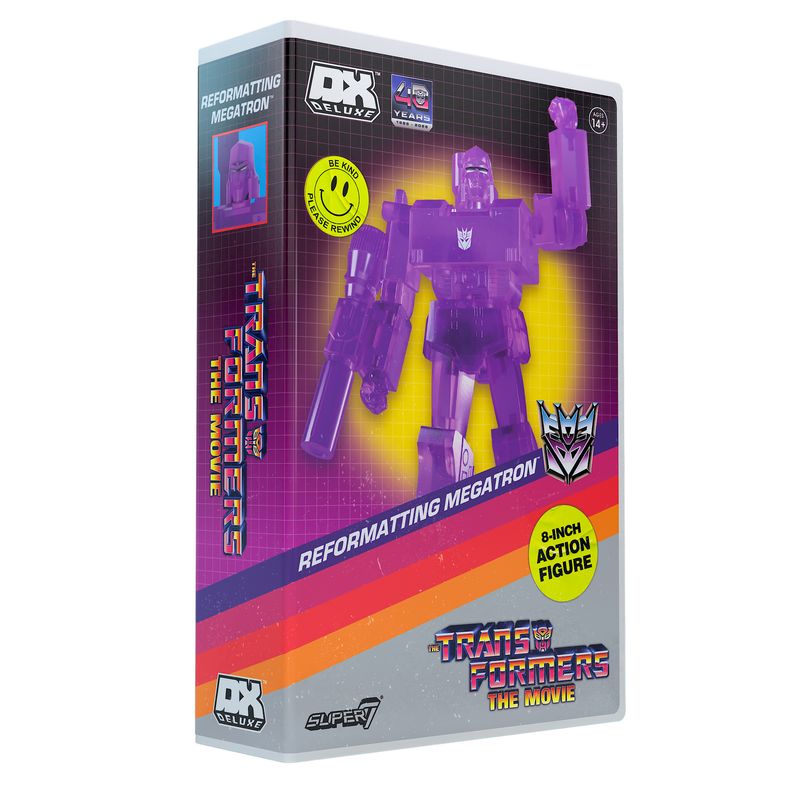 Super7 Transformers DELUXE Wave 02 (The Movie) Megatron Reformatted Action Figure