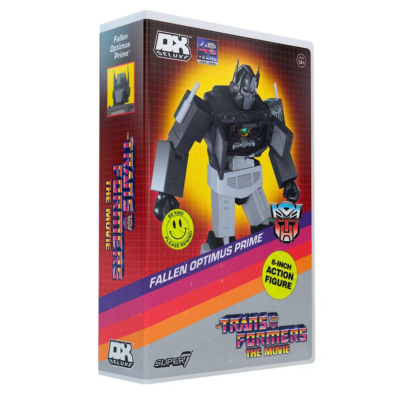 Super7 Transformers DELUXE Wave 02 The Movie Dead Optimus Prime VHS