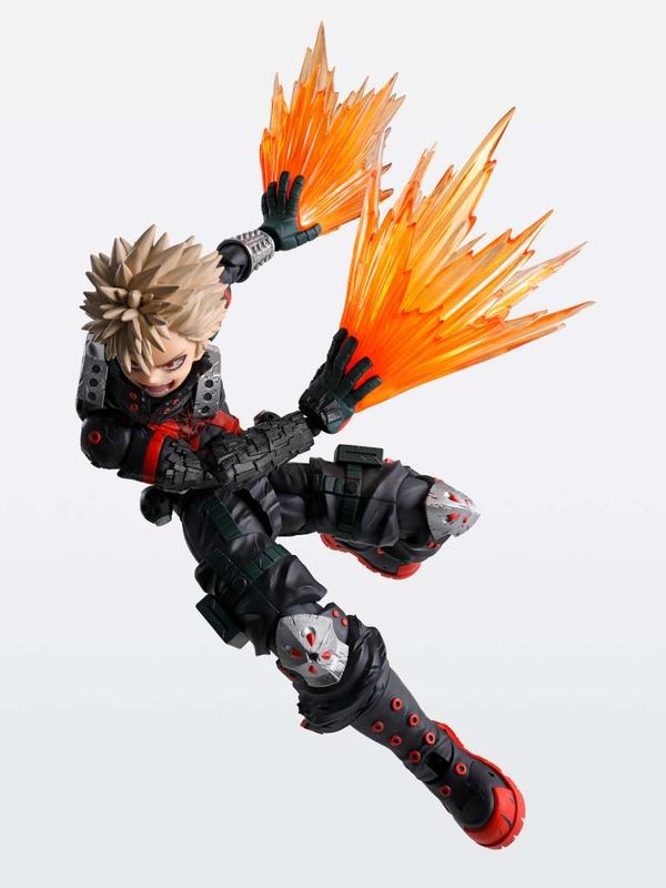 Bandai My Hero Academia S.H. Figuarts Katsuki Bakugo Beginning Action Figure Bandai My Hero Academia S.H. Figuarts Katsuki Bakugo Beginning Action Figure