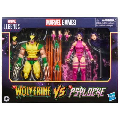 ***PRE-ORDER*** Marvel Legends Series Marvel Games - Wolverine vs Psylocke Action Figure 2 pack ***PRE-ORDER*** Marvel Legends Series Marvel Games - Wolverine vs Psylocke Action Figure 2 pack