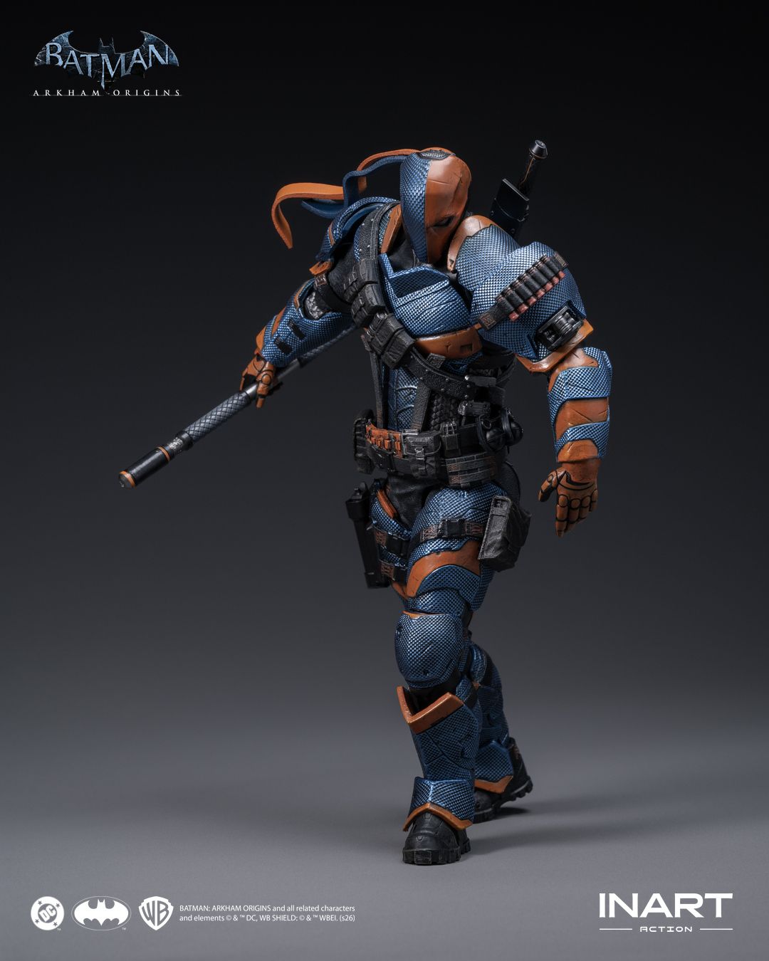 ***PRE-ORDER*** QUEEN STUDIOS INART Action Batman: Arkham Origins Deathstroke Action Figure ***PRE-ORDER*** QUEEN STUDIOS INART Action Batman: Arkham Origins Deathstroke Action Figure