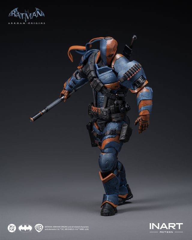 ***PRE-ORDER*** QUEEN STUDIOS INART Action Batman: Arkham Origins Deathstroke Action Figure ***PRE-ORDER*** QUEEN STUDIOS INART Action Batman: Arkham Origins Deathstroke Action Figure