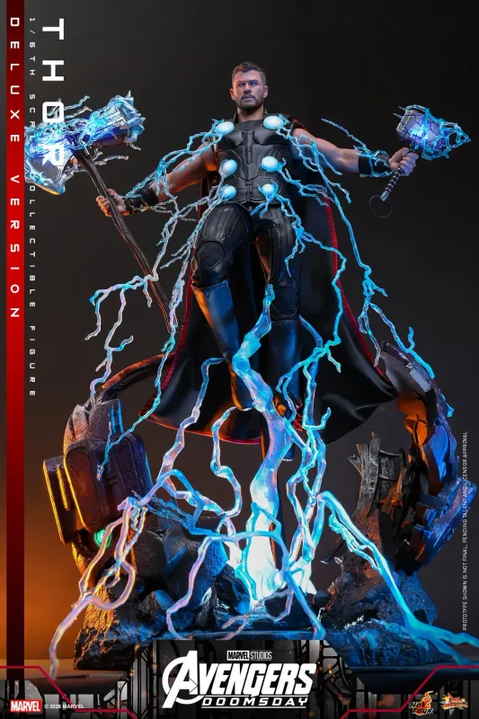***PRE ORDER*** Hot Toys 1/6th Scale Avengers: Doomsday Thor Deluxe Version Collectible Figure ***PRE ORDER*** Hot Toys 1/6th Scale Avengers: Doomsday Thor Deluxe Version Collectible Figure