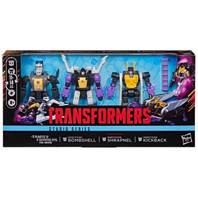 Transformers Studio Series The Transformers: The Movie Deluxe Class Insecticon Action Figure 3 Pack Transformers Studio Series The Transformers: The Movie Deluxe Class Insecticon Action Figure 3 Pack