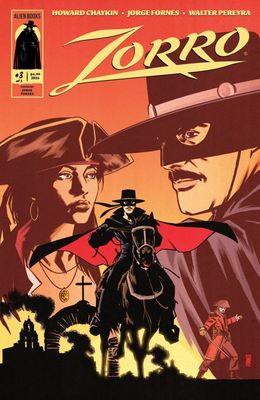 ZORRO #3 CVR A JORGE FORNES ALIEN BOOKS (9th September 2026)