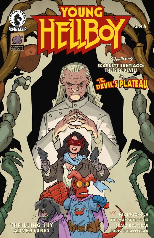 YOUNG HELLBOY THRILLING SKY ADVENTURES #3 CVR A ROUSSEAU DARK HORSE COMICS (9th September 2026)