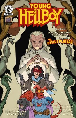 YOUNG HELLBOY THRILLING SKY ADVENTURES #3 CVR A ROUSSEAU DARK HORSE COMICS (9th September 2026) YOUNG HELLBOY THRILLING SKY ADVENTURES #3 CVR A ROUSSEAU DARK HORSE COMICS (9th September 2026)