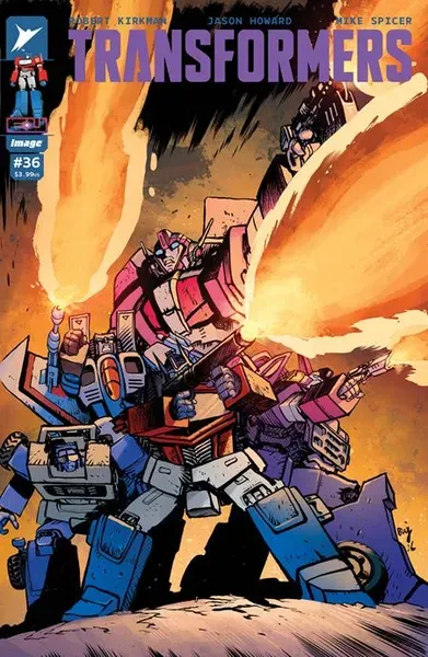 TRANSFORMERS #36 CVR B DW JOHNSON SPICER VAR IMAGE COMICS (9th September 2026)