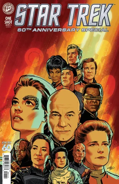 STAR TREK 60TH ANNV SPECIAL CVR A MICHAEL CHO IDW COMICS (9th September 2026)