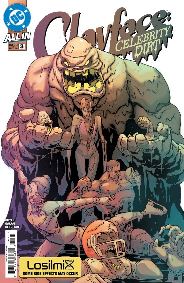 CLAYFACE CELEBRITY DIRT #3 CVR A RILEY ROSSMO DC COMICS (9th September 2026)