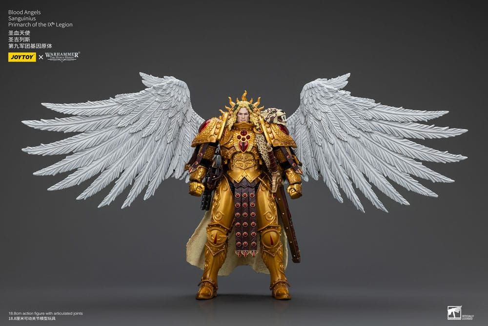 Joy Toy Warhammer The Horus Heresy Action Figure 1/18 Blood Angels Sanguinius Primarch of the IXth Legion 19 cm
