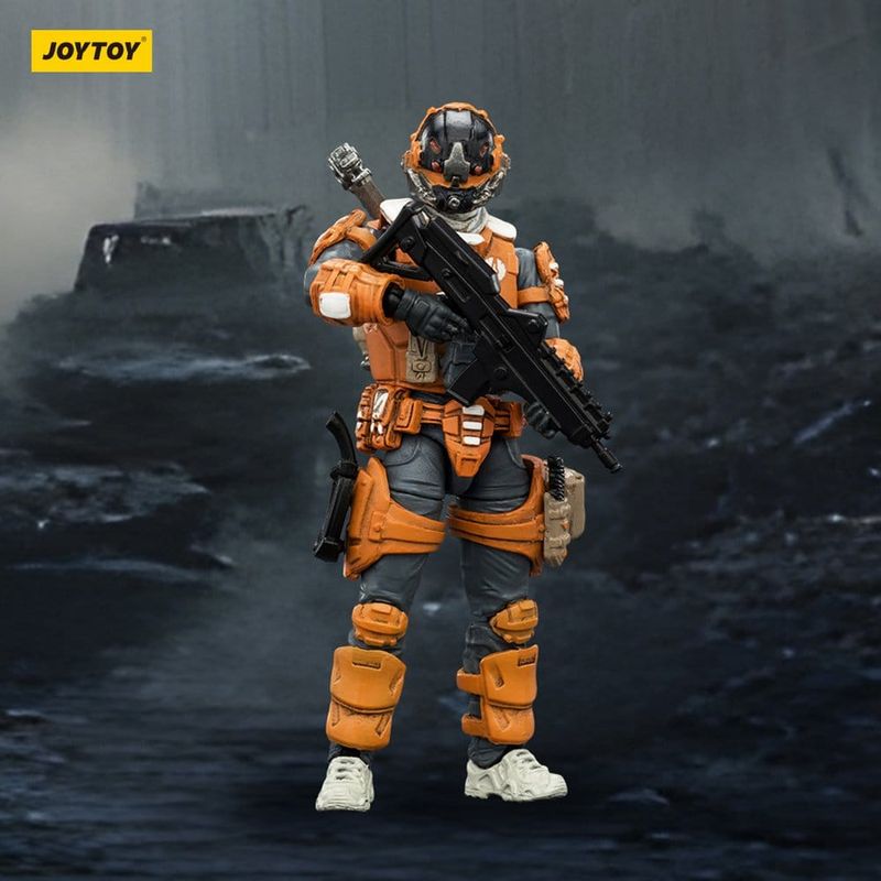 Joy Toy Dark Source Action Figure Steel Ride Corps Engineer Chris 8 cm