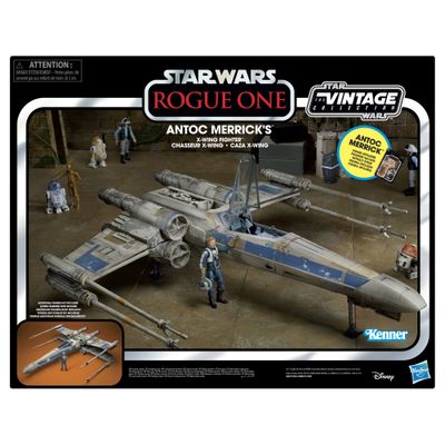 ***PRE ORDER*** Star Wars The Vintage Collection - Rogue One: A Star Wars Story - Antoc Merrick’s X-Wing Fighter Vehicle with Action Figure