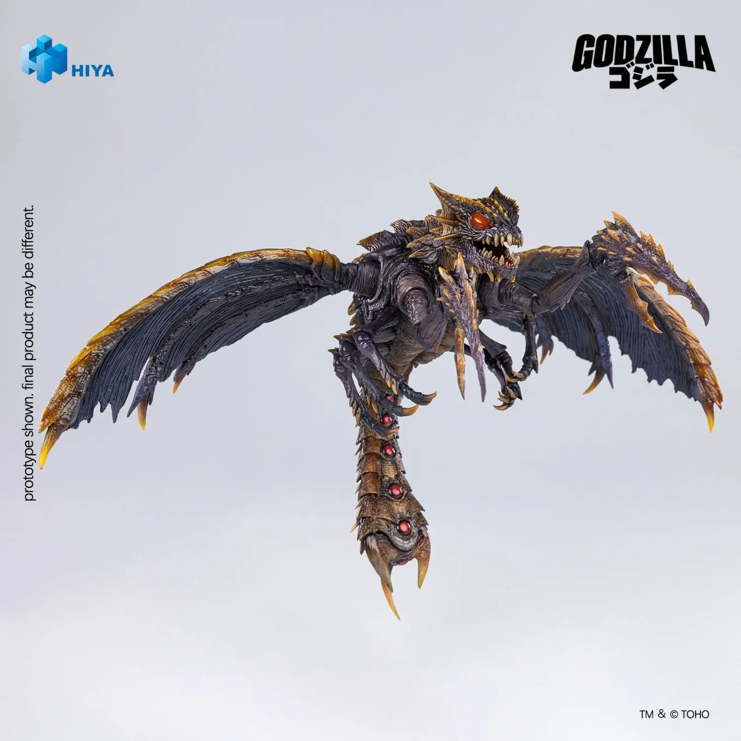 **PRE ORDER** HIYA Toys Godzilla vs. Megaguirus 2000 Exquisite Basic Series None Scale 9 3/4-Inch Megaguirus Action Figure **PRE ORDER** HIYA Toys Godzilla vs. Megaguirus 2000 Exquisite Basic Series None Scale 9 3/4-Inch Megaguirus Action Figure