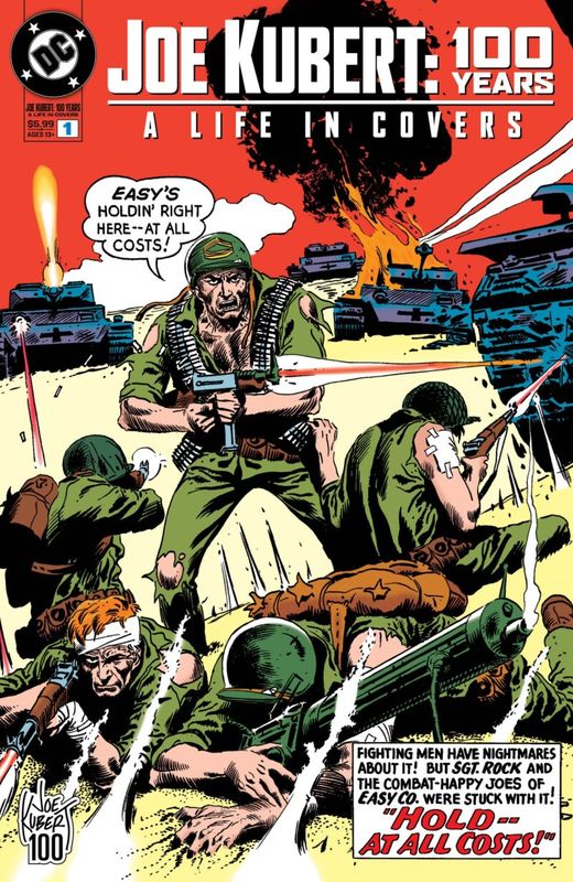 JOE KUBERT 100 YEARS A LIFE IN COVERS #1 CVR A JOE KUBERT DC COMICS (16th September 2026) JOE KUBERT 100 YEARS A LIFE IN COVERS #1 CVR A JOE KUBERT DC COMICS (16th September 2026)