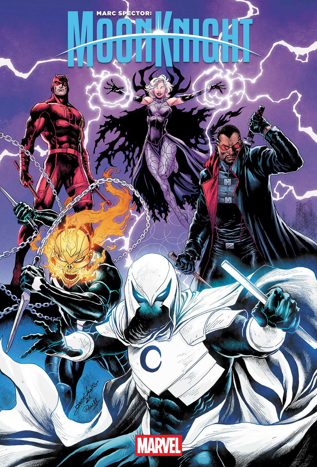MARC SPECTOR MOON KNIGHT #8 CVR A JOSE LUIS SOARES MARVEL COMICS (16th September 2026) MARC SPECTOR MOON KNIGHT #8 CVR A JOSE LUIS SOARES MARVEL COMICS (16th September 2026)