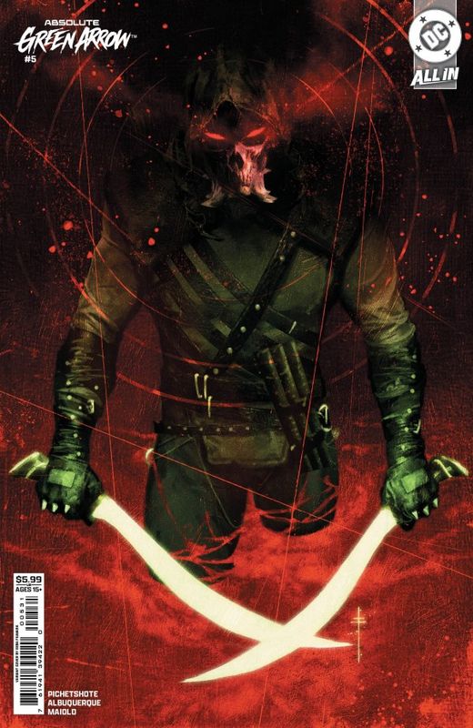 ABSOLUTE GREEN ARROW #5 CVR C SEBASTIAN FIUMARA CSV DC COMICS (23rd September 2026) ABSOLUTE GREEN ARROW #5 CVR C SEBASTIAN FIUMARA CSV DC COMICS (23rd September 2026)